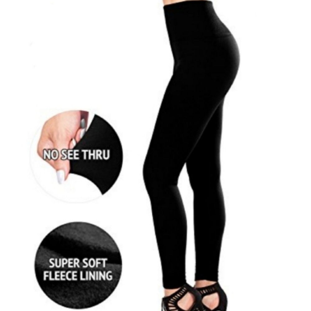 Timberland Fleece Lined Footless Tights (2)S/M NIP